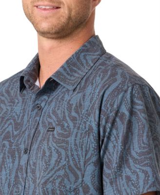 Men's Short-Sleeve Button-Up Shirt