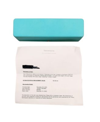 Platinum Diamond Elsa Peretti Diamond By The Yard Bracelet