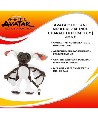 Avatar: The Last Airbender Momo 13-Inch Character Plush Toy | Cute Plushies And Soft Stuffed Animals, Anime Manga Gifts And Collectibles | Kids Room Decor, Accessories