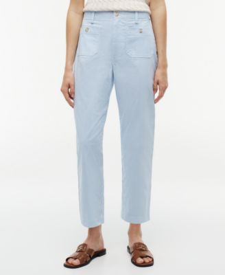 Women's Twill Patch Pocket Chinos Pants