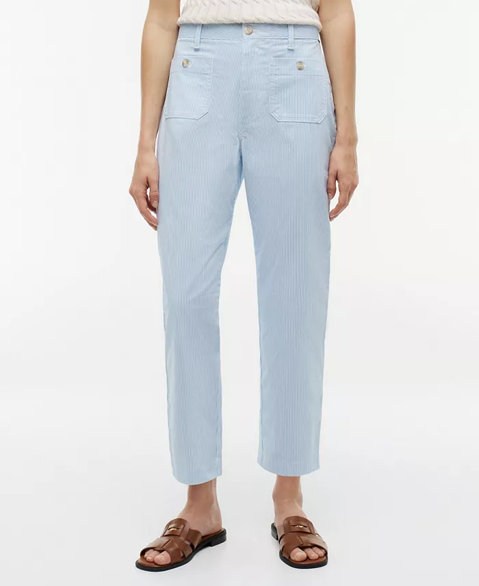 Women's Twill Patch Pocket Chinos Pants - thumbnail 2