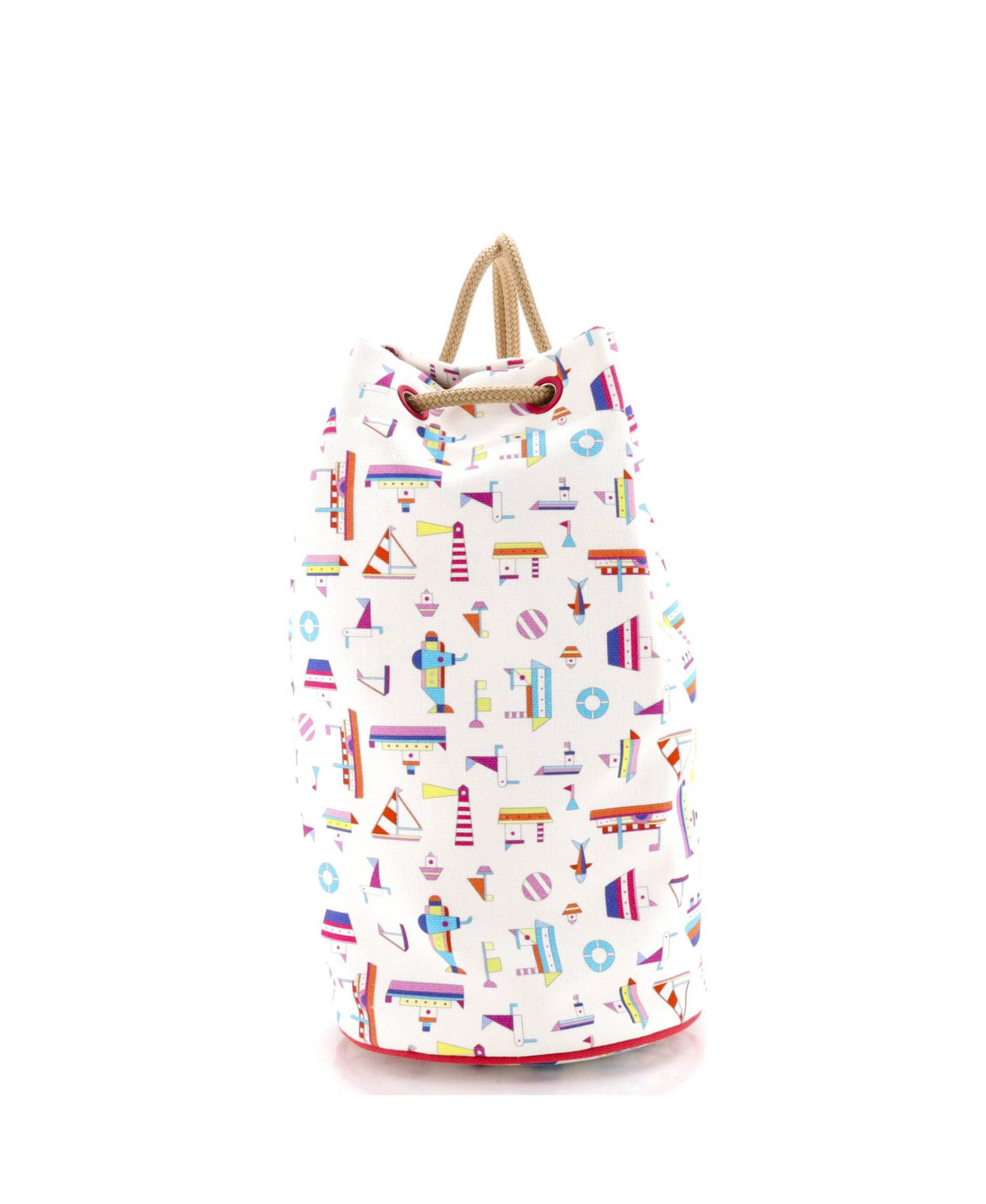 Petit Chalutier Duffle Bag Printed Canvas