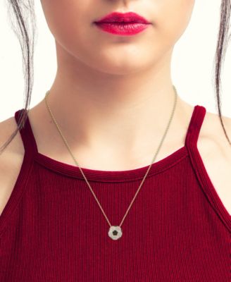 Diamond Pendant Necklace (1/3 ct. t.w.) in 10k Yellow Gold