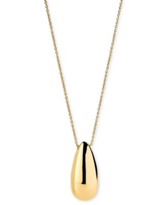 Soren Gold-Plated Pendant Necklace