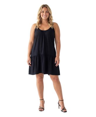 navy blue dress for baby girl Plus Size - A-line Mini Dress