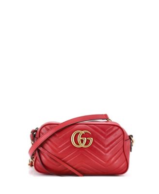 Small GG Marmont Shoulder Bag Matelasse Leather