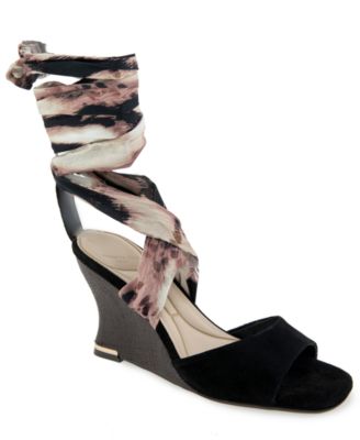 Women's Fabia Ankle-Wrap Wedge Sandals
