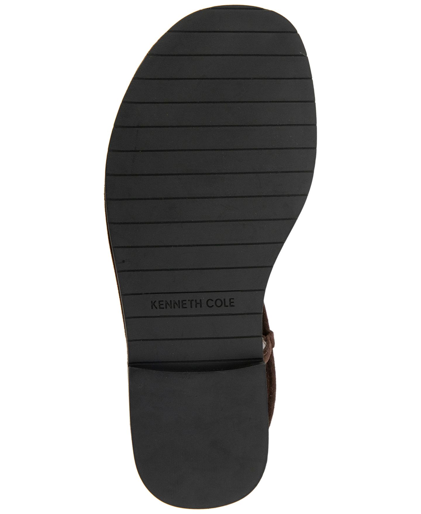 Женские сандалии Kenneth Cole New York Paria Strappy Flat, цвет: Шоколадный замшевый — фото 5