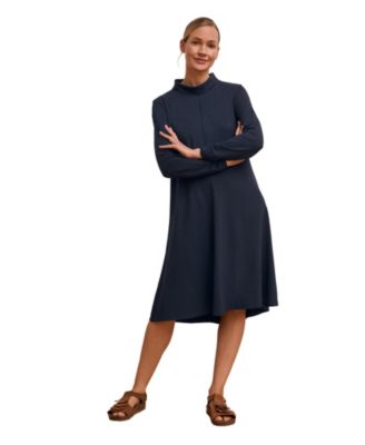Women's Roll Neck Jersey Dress