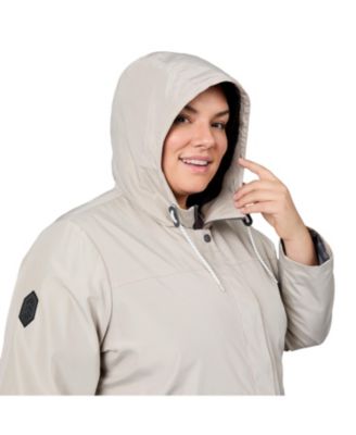 Plus Size Rain Away Anorak Rain Jacket