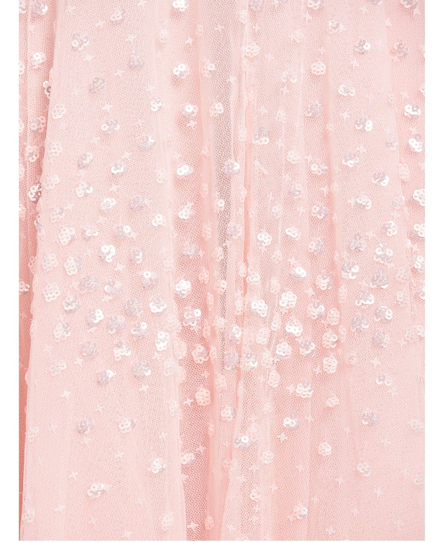 Женское платье Needle & Thread Scallop Sequin Halter-Neck Ankle Gown, цвет: Seashell — фото 2