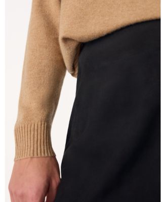 Women's Suede A Line Skirt