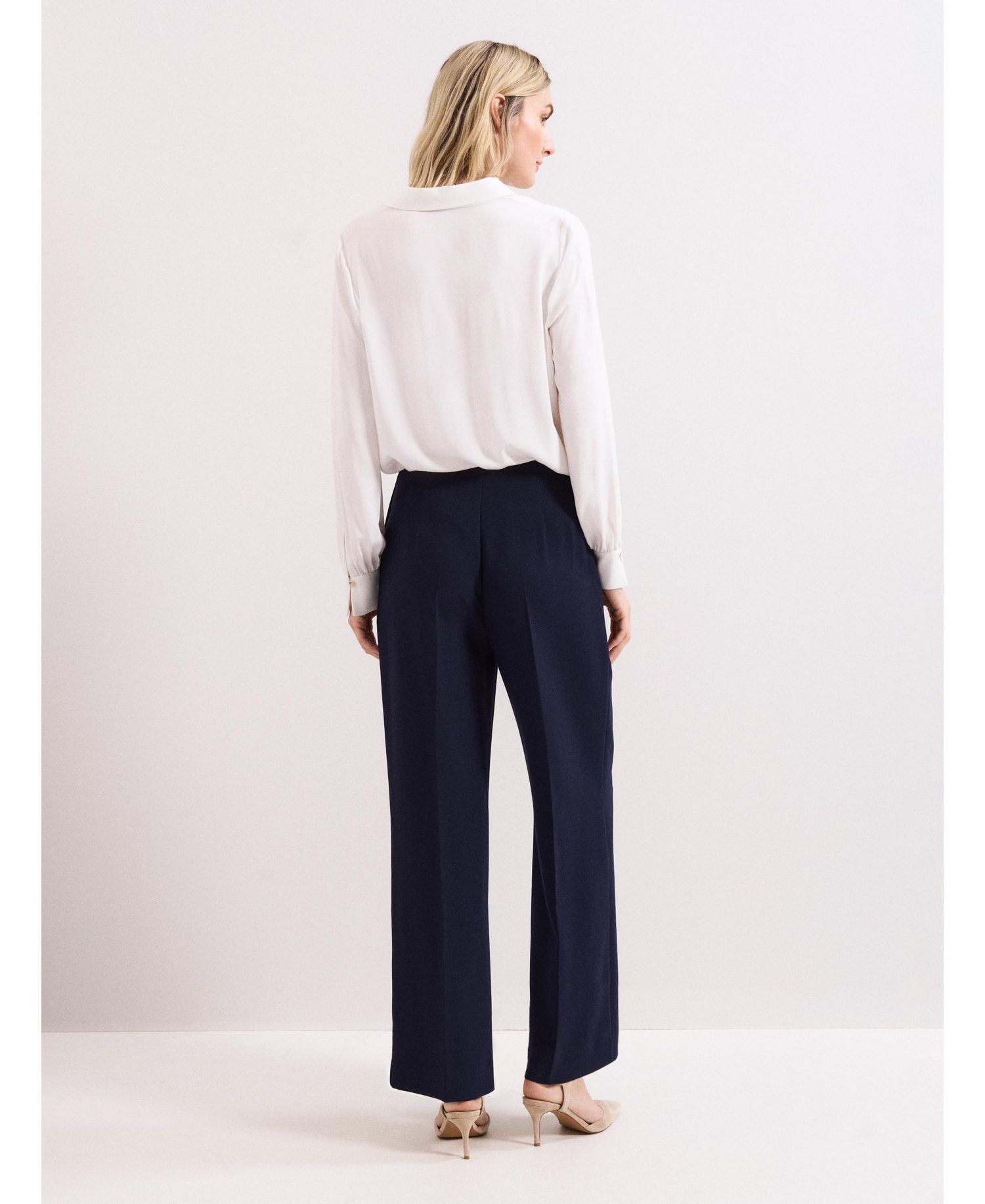 Women's Aubrie Tailored Wide Leg Trouser