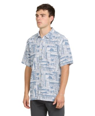 Quiksilver Men's Short-Sleeve East Cape Shirt