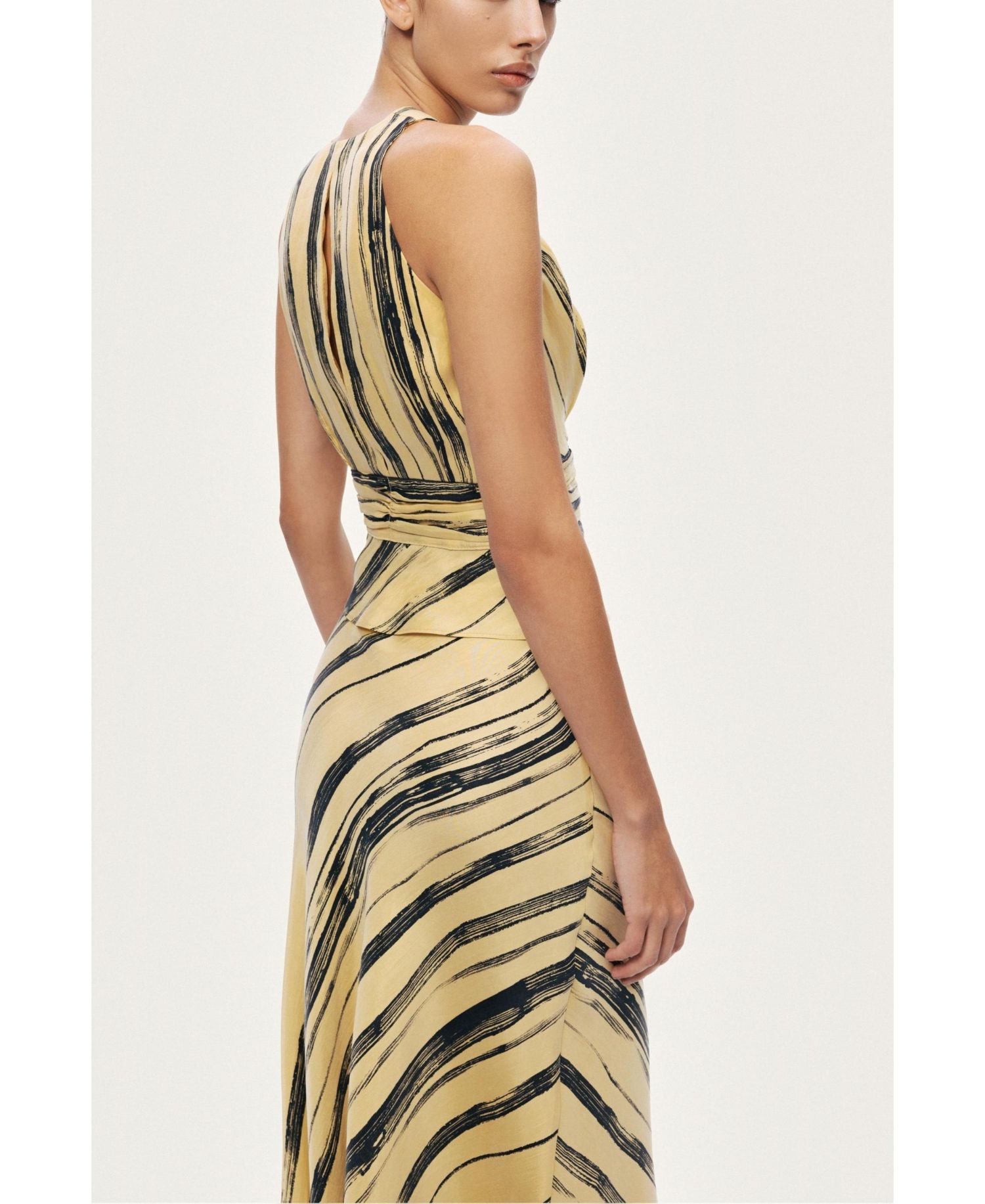Women's Lightweight Printed Midi Skirt