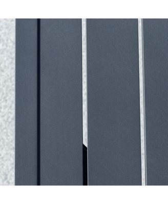 4 PC Patio Furniture Set w/ Table and Cushion, Dark