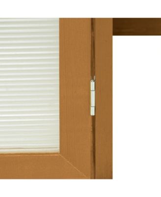 Fir Wood Garden Planter house w/ Panels, Shelves,