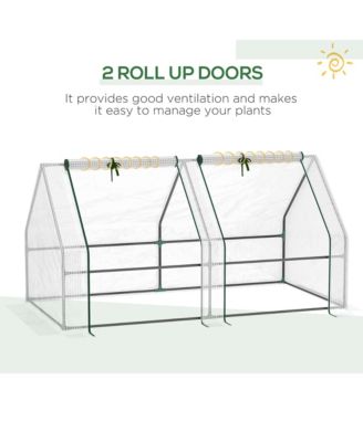 6' x 3' x 3' Portable Mini house with Windows,