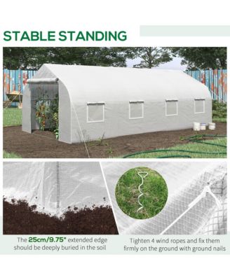 19.5'x10'x7' Outdoor house,Tunnel Walk-in House,