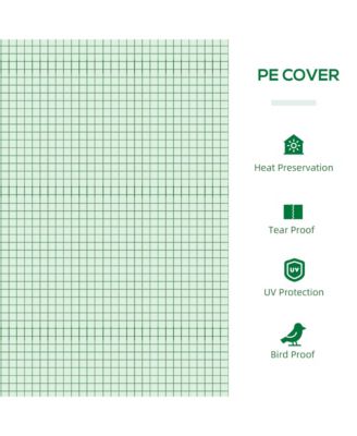 Garden house Portable Hot House w/ 2 Windows for Outdoor,