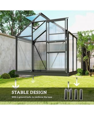 6' x 4' x 6.5' Large Polycarbonate Walk-in house,