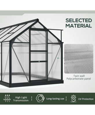 6' x 10' x 6.5' Large Polycarbonate Walk-in house,