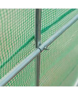 15' x 6' x 7' Walk-In Gardening Plant house w/ PE Cover,