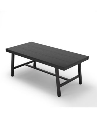 6-8 Person Industrial Rectangular Wooden Dining Table