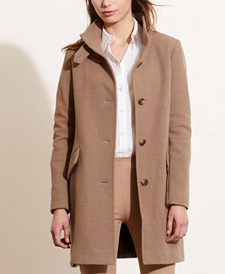 Lauren Ralph Lauren A-Line Wool Coat - Coats - Women - Macy's