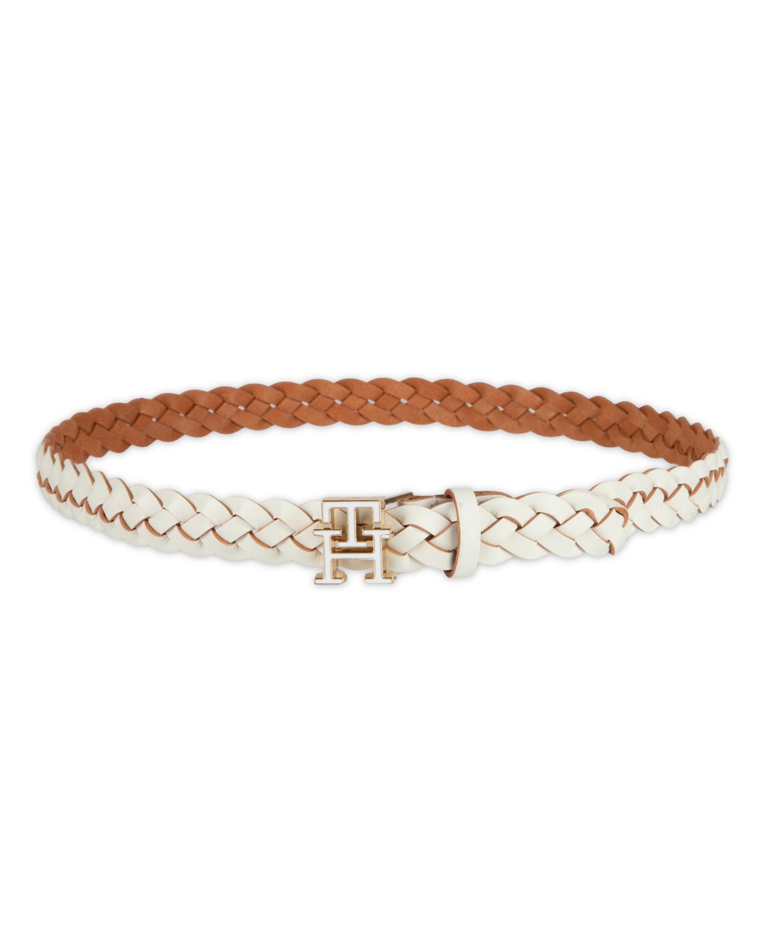Women's Casual Braided Leather Belt
