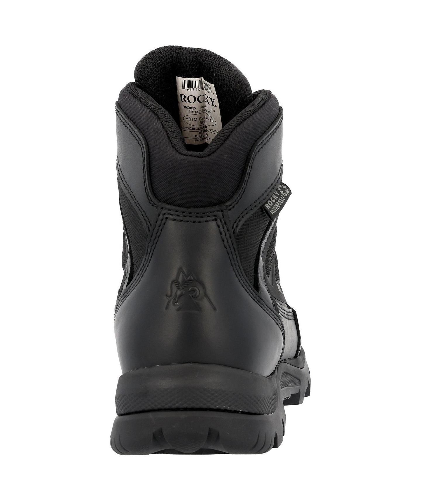 Мужские ботинки ROCKY Enforcer 6" Waterproof Public Service Boot, цвет: Чёрный — фото 6
