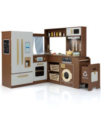 Kids Corner Kitchen Playset with Lights and Sounds