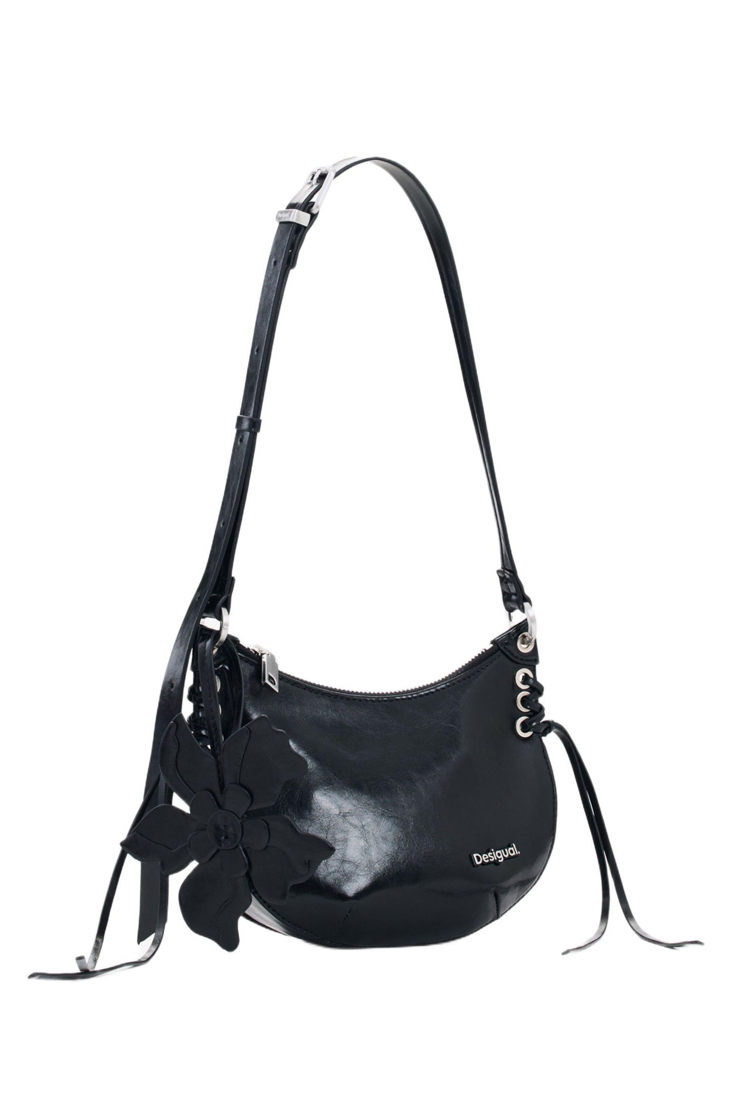 Женский кошелёк Desigual Crossbody wallet seams, цвет: Чёрный — фото 2