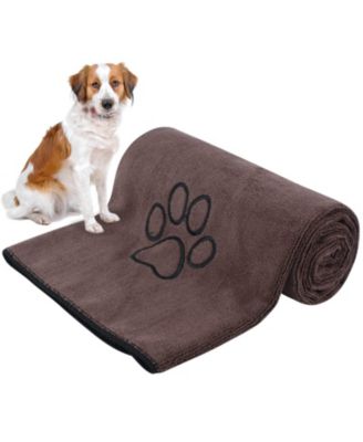 Microfiber Pet Drying Towel Super Absorbent for Dogs Cats Ultra Soft Durable Lightweight Warm Cosy