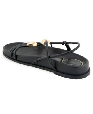 Women's Vera Round Toe Flat Sandals