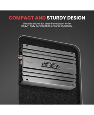 5000 Watt 2 Channel Bridgeable MOSFET Amplifier - High Power, Car Audio