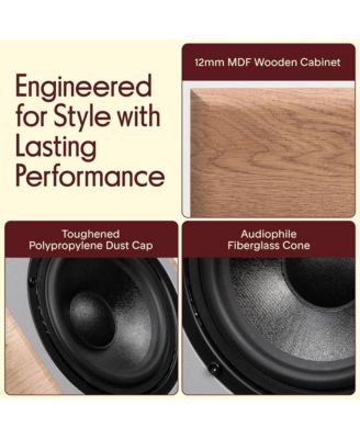 Home Theater Bookshelf Speakers - 2-Way HiFi Sound