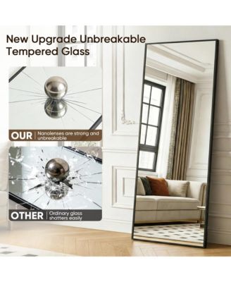 Full Length Mirror 58"x18" Oversized Floor