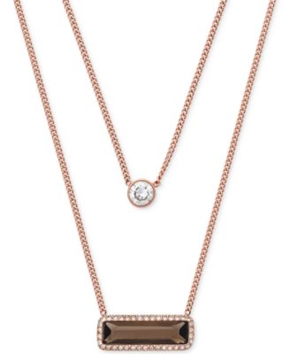 michael kors layered necklace