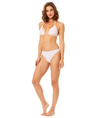 Women's Reversible V-Neck Halter Triangle Bikini Top