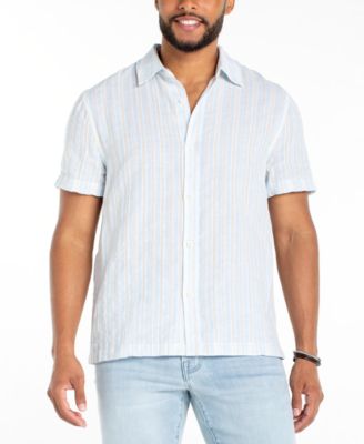 Men's Short-Sleeve Button-Up Shirt