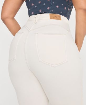 Women's Dolly Joleans Mid-Rise Flared-Leg Jeans