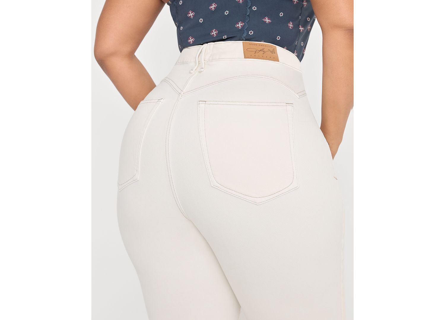 Women's Dolly Joleans Mid-Rise Flared-Leg Jeans