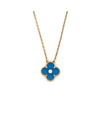 Pre-Owned Van Cleef & Arpels Vintage Alhambra Pendant Necklace - 18k yellow gold