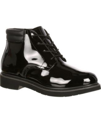Men's Dress Leather High Gloss Chukka