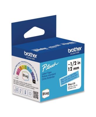 BTAGL33 0.47 in. x 13.1 ft. Genuine P-Touch BTAG Label Tapes