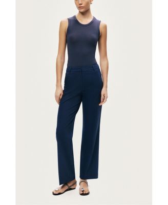 Women's Tailored Straight-Leg Pants