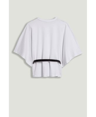 Women's Belted Oversized T-Shirt