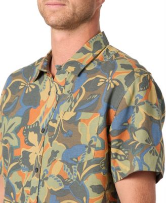 Men's Printed Short-Sleeve Shirt
