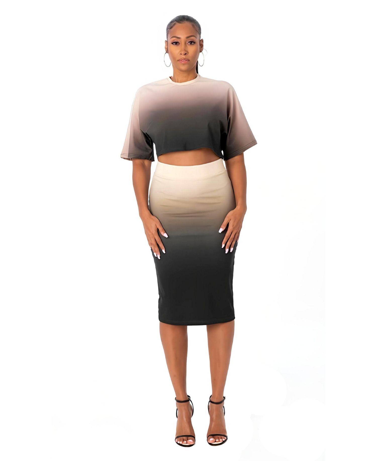 Women's Ombre Perfect Pencil Skirt